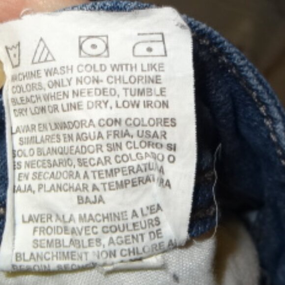 Lee Slender Secret Blue Jeans with 5 Pockets - Picture 8 of 8